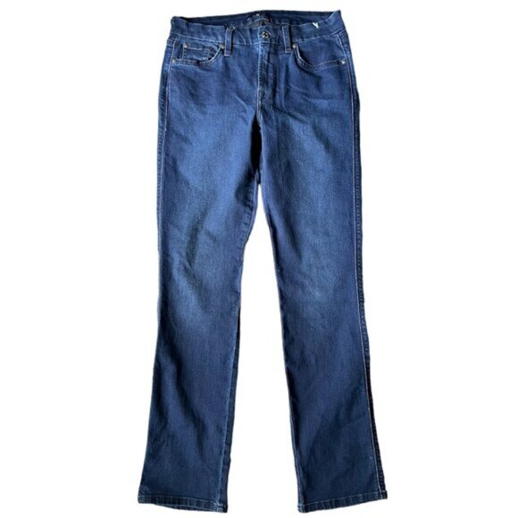 7 For All Mankind Kimmie Straight casual Blue Jeans. Size 30 - Picture 1 of 8